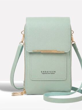 Mint Crossbody Phone Bag